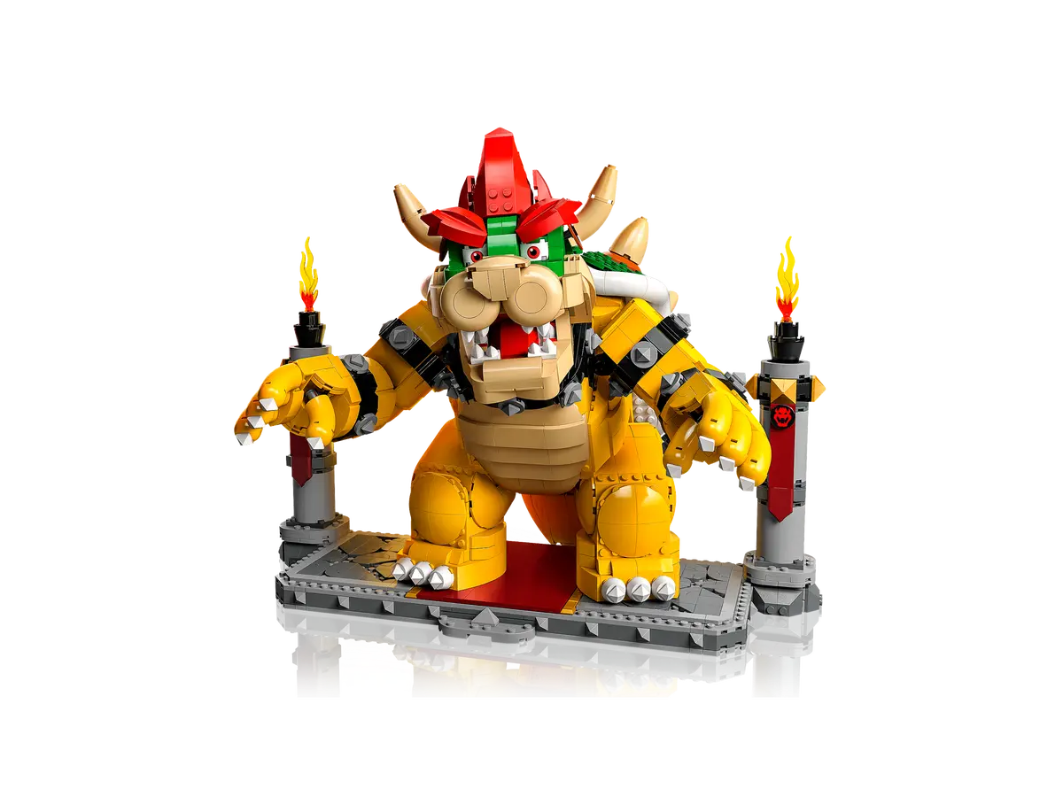 Super Mario Bros Bowser Action Figure Model Mini Kid Toy 9cm