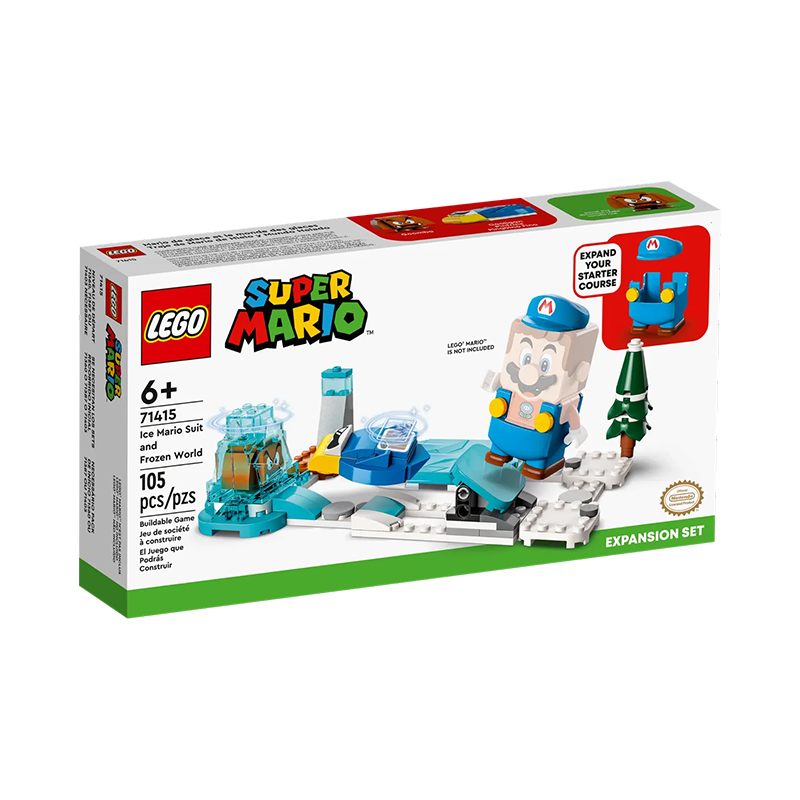 LEGO® Ice Mario Suit and Frozen World Expansion – Expansión: Traje de Mario de Hielo y Mundo Helado