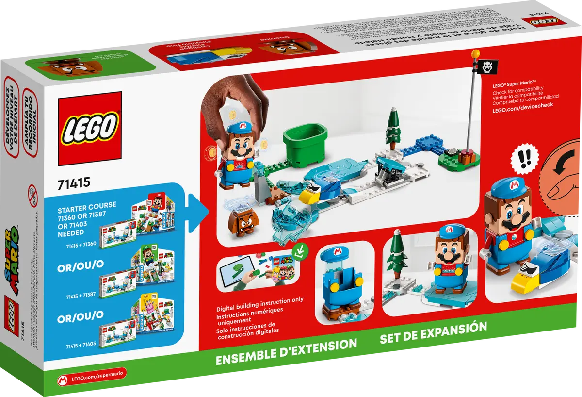 sorg oversættelse pie Buy LEGO® Ice Mario Suit and Frozen World Expansion - Expansión: Traje de  Mario de Hielo y Mundo Helado online for22,49€ | AK-Interactive