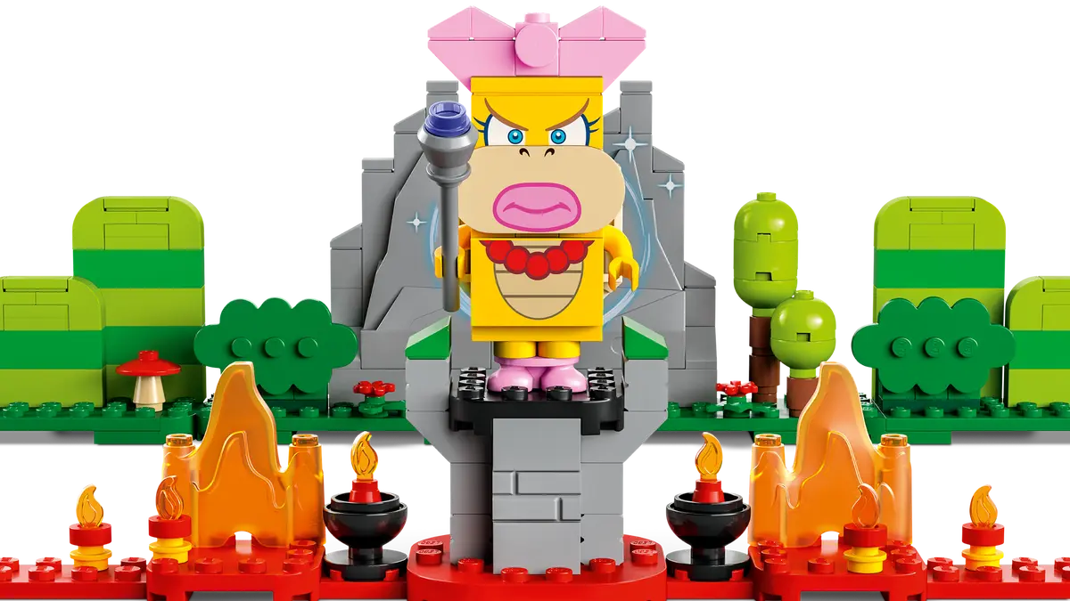  LEGO Super Mario The Mighty Bowser, Super Mario Day 3D Build  and Display Kit, Collectible Posable Character Figure with Battle Platform,  Video Game Toy Idea for Fans of Super Mario Bros