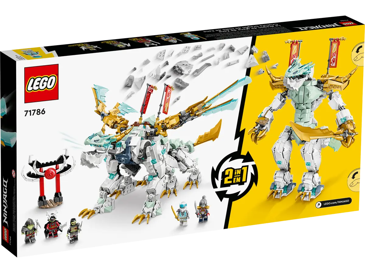 Buy LEGO® Zane's Ice Dragon Creature - Criatura de Hielo de Zane for89,99€