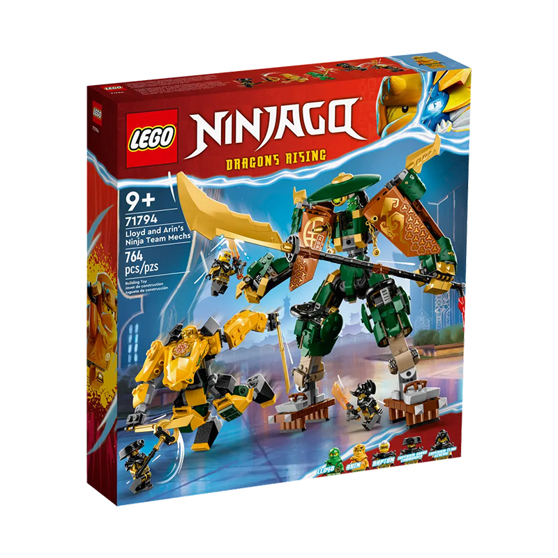 LEGO® Lloyd and Arin’s Ninja Team Mechs – Mecas del Equipo Ninja de Lloyd y Arin