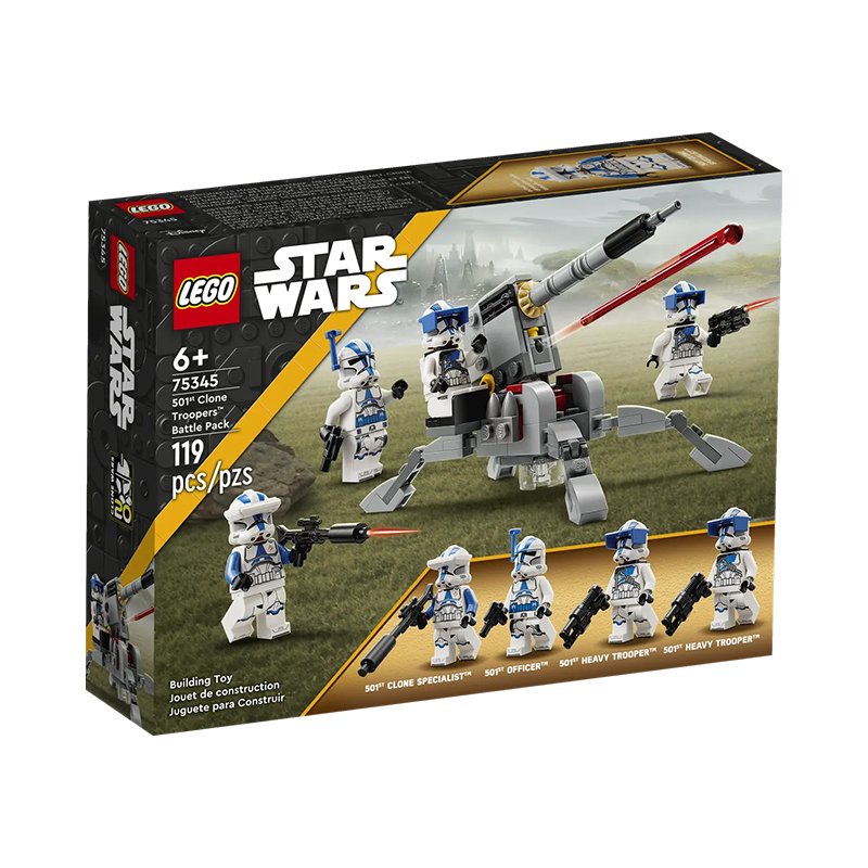 LEGO® 501st Clone Troopers Battle Pack – Pack de Combate: Soldados Clon de la 501