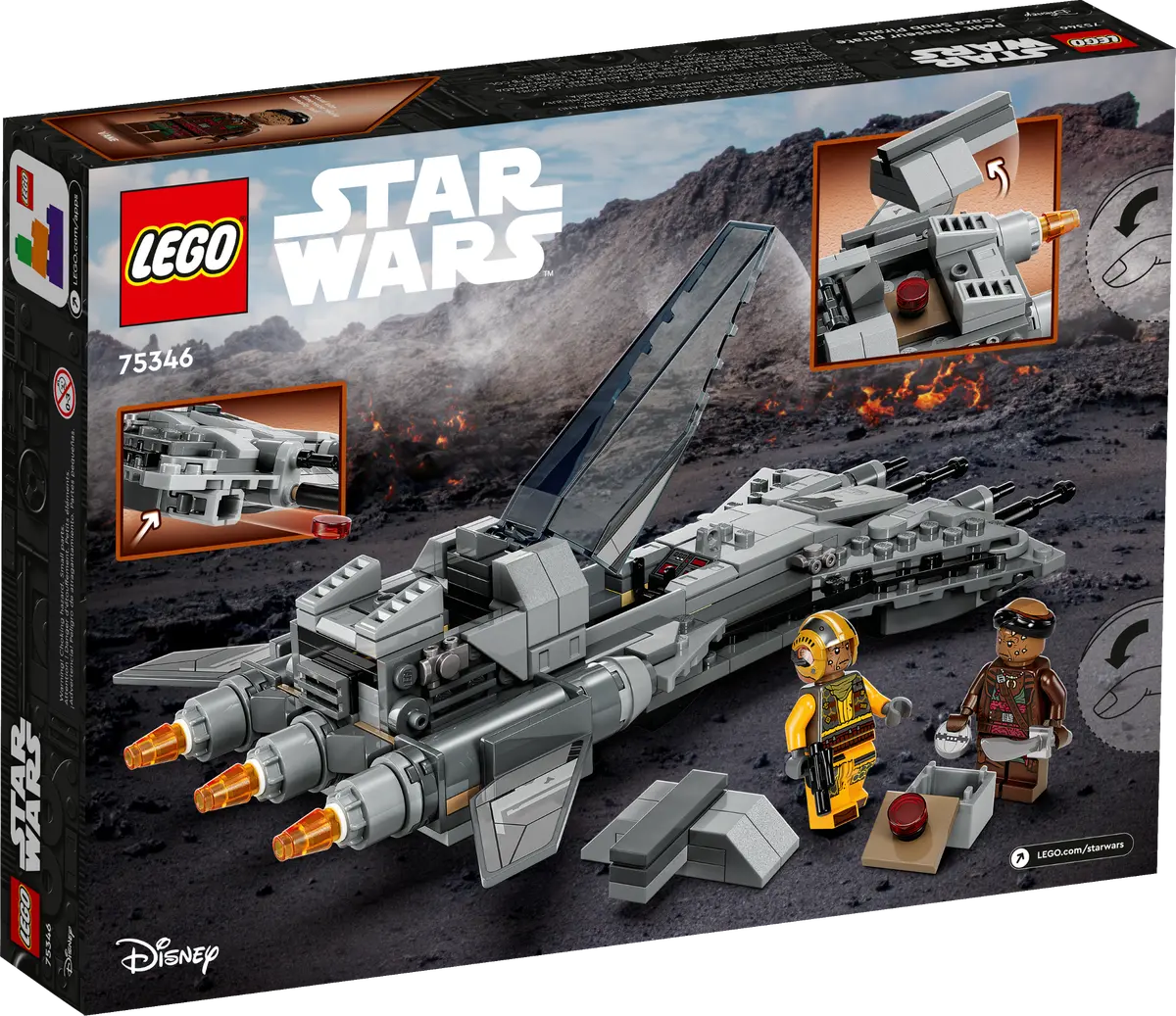 Construción para niños de 8 + Años Lego Lego Star Wars Caza Snub
