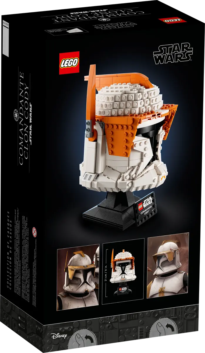 Buy LEGO® Clone Commander Cody Helmet - Casco del Comandante Clon Cody  online for62,99€