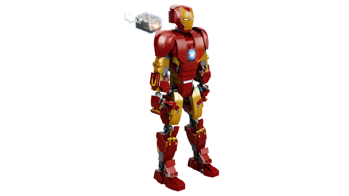 LEGO 76206 Marvel L'Armure Articulée d'Iron Man, Jouet Avengers, Figurine  Iron Man, Film L'ere d'Ultron, Infinity, Enfants 9 Ans - ADMI