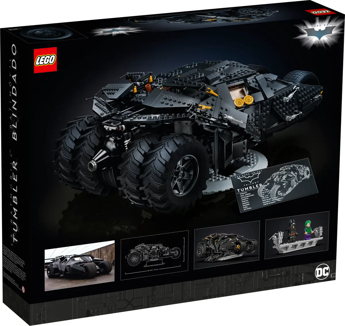 Buy LEGO® DC Batman™ Batmobile Tumbler - Batmóvil Blindado online  for242,99€