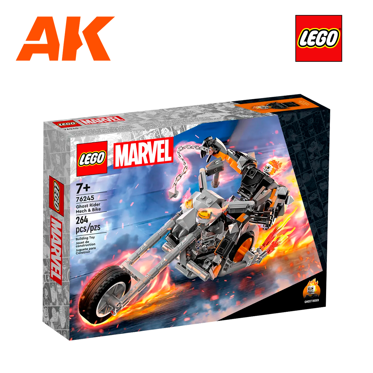 Buy LEGO® Ghost Rider Mech Bike - Meca y Moto del Motorista Fantasma online  for31,49€