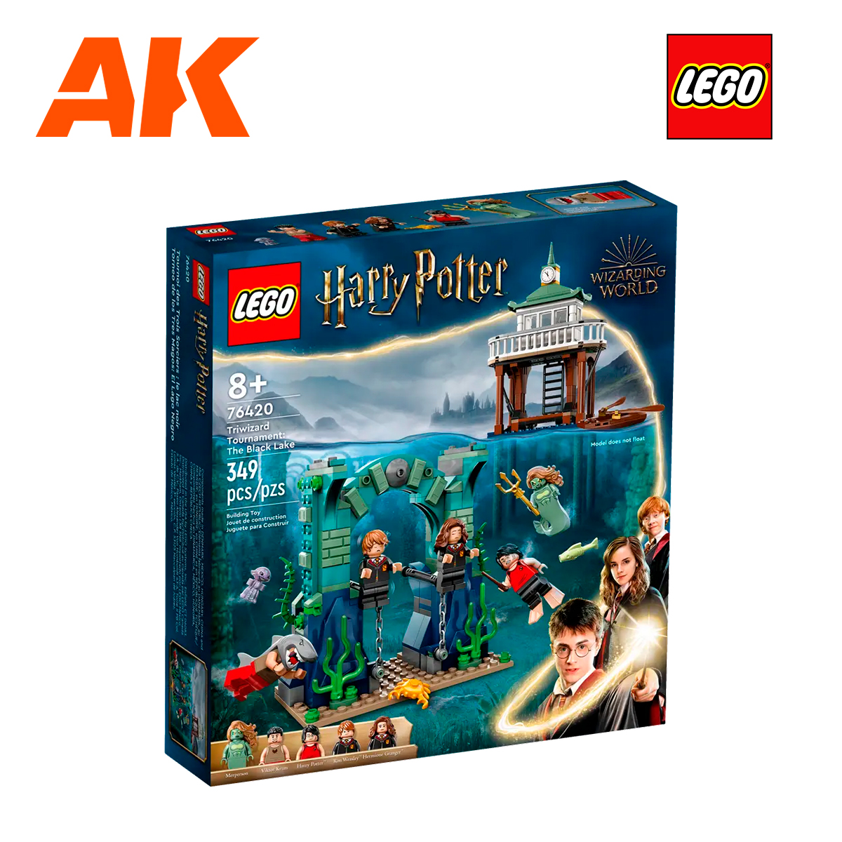 Triwizard　Magos:　Buy　Negro　Tres　El　Lago　de　los　The　LEGO®　Black　Torneo　Lake　Tournament　AK-Interactive　online　for40,49€