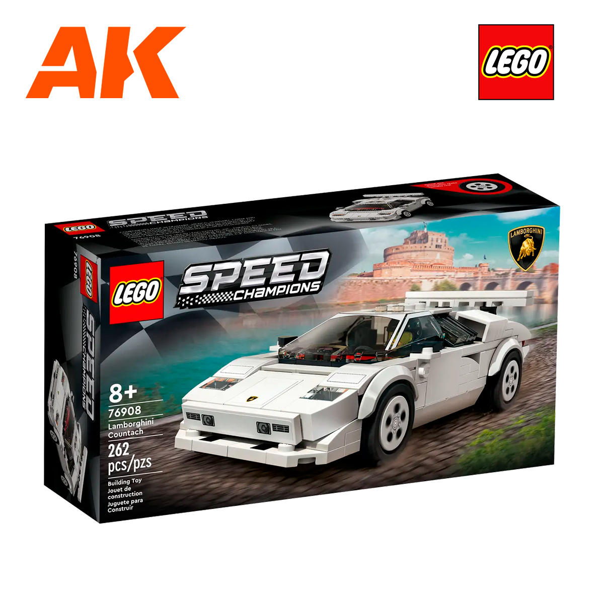 LEGO Speed Champions Lotus Evija 76907 Race Car Toy Model for Kids,  Collectible Set with Racing Driver Minifigure