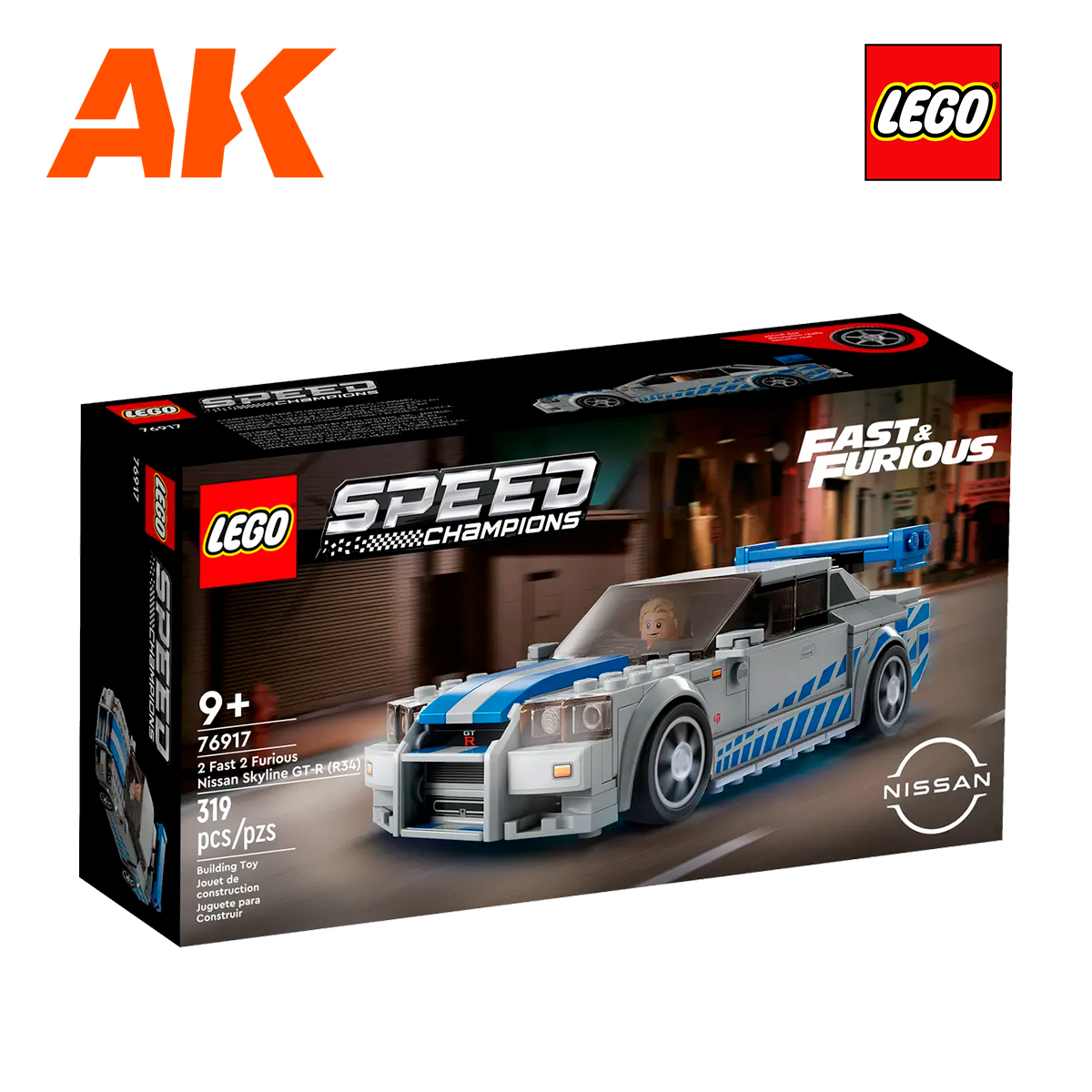 Buy LEGO® Nissan Skyline GT-R (R34) de 2 Fast 2 Furious online for22,49€