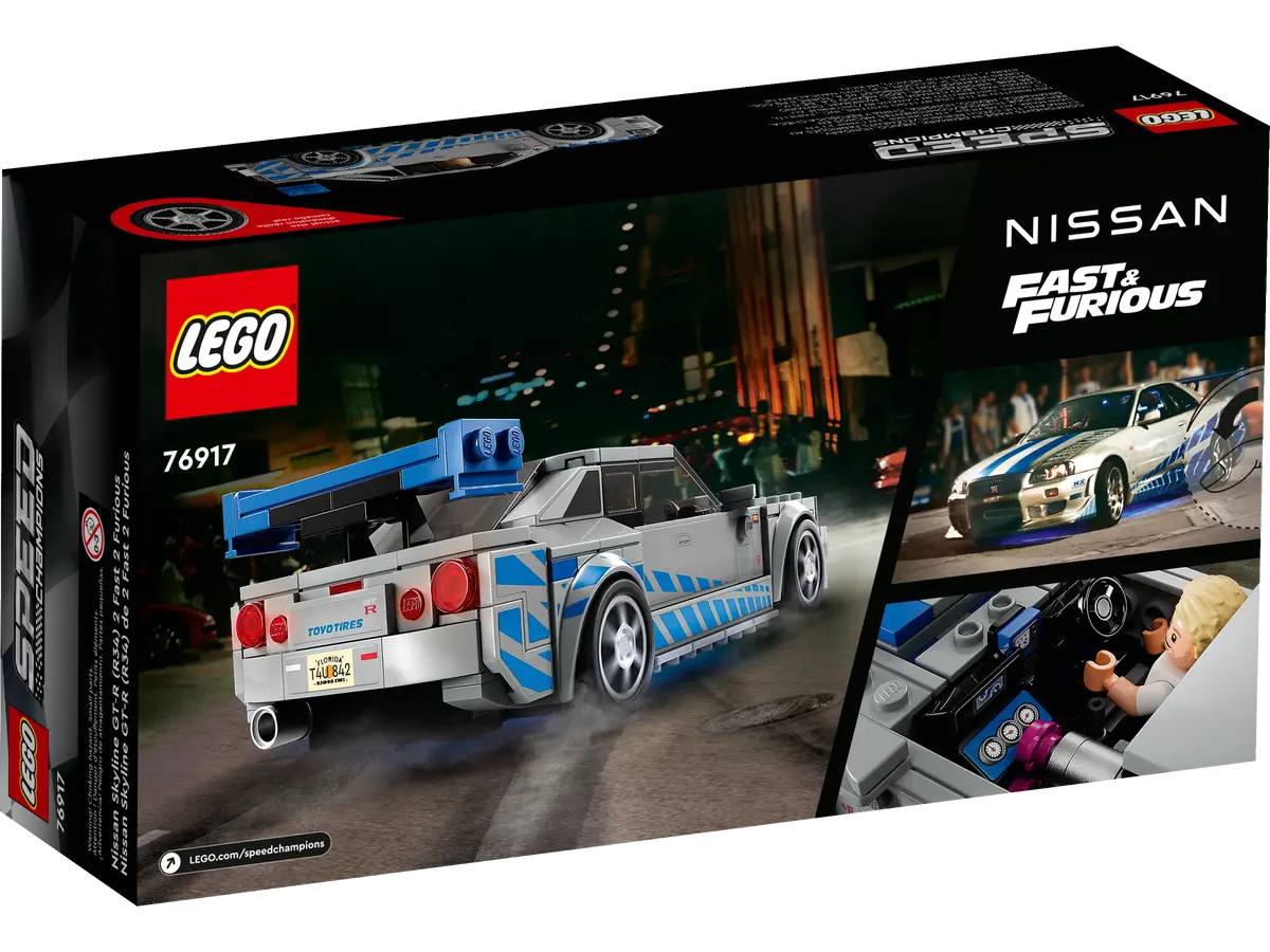 Lego Speed Champions Fast and Furious Bundle (Skyline & Charger)