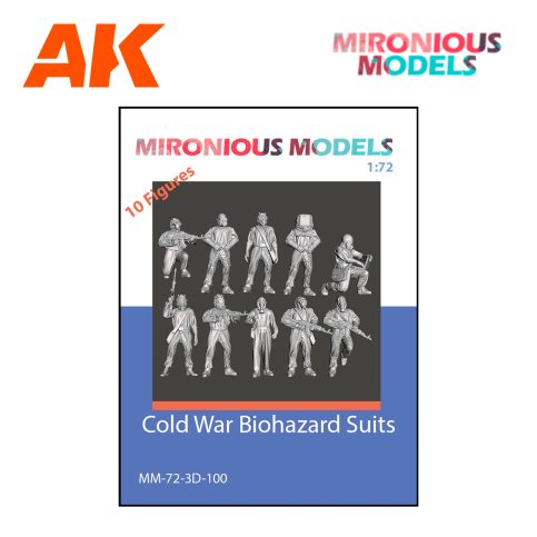 MIR720100 1/72 Cold War Biohazard Suits