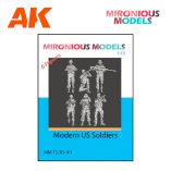 MIR720101 1/72 Modern US Soldiers