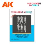 MIR720104 1/72 Modern Afghan Warriors Set I