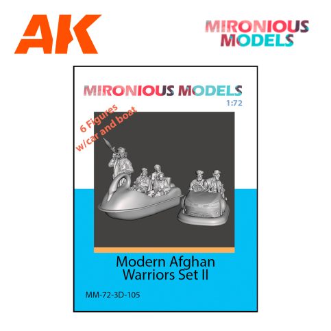 MIR720105 1/72 Modern Afghan Warriors Set II
