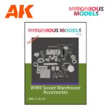 MIR72042 1/72 WWII Soviet Warehouse Accessories