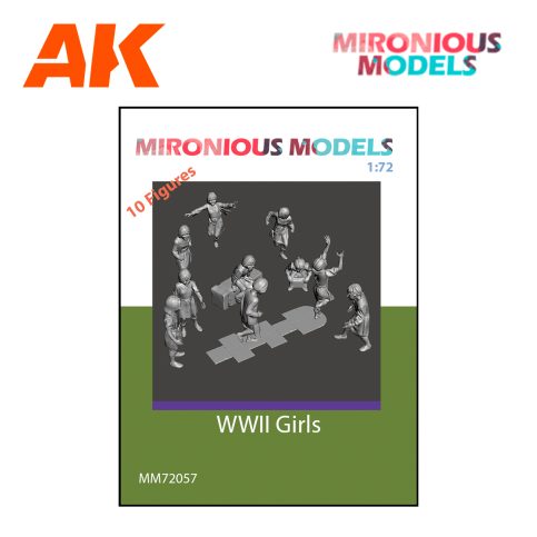MIR72057 1/72 WWII Girls