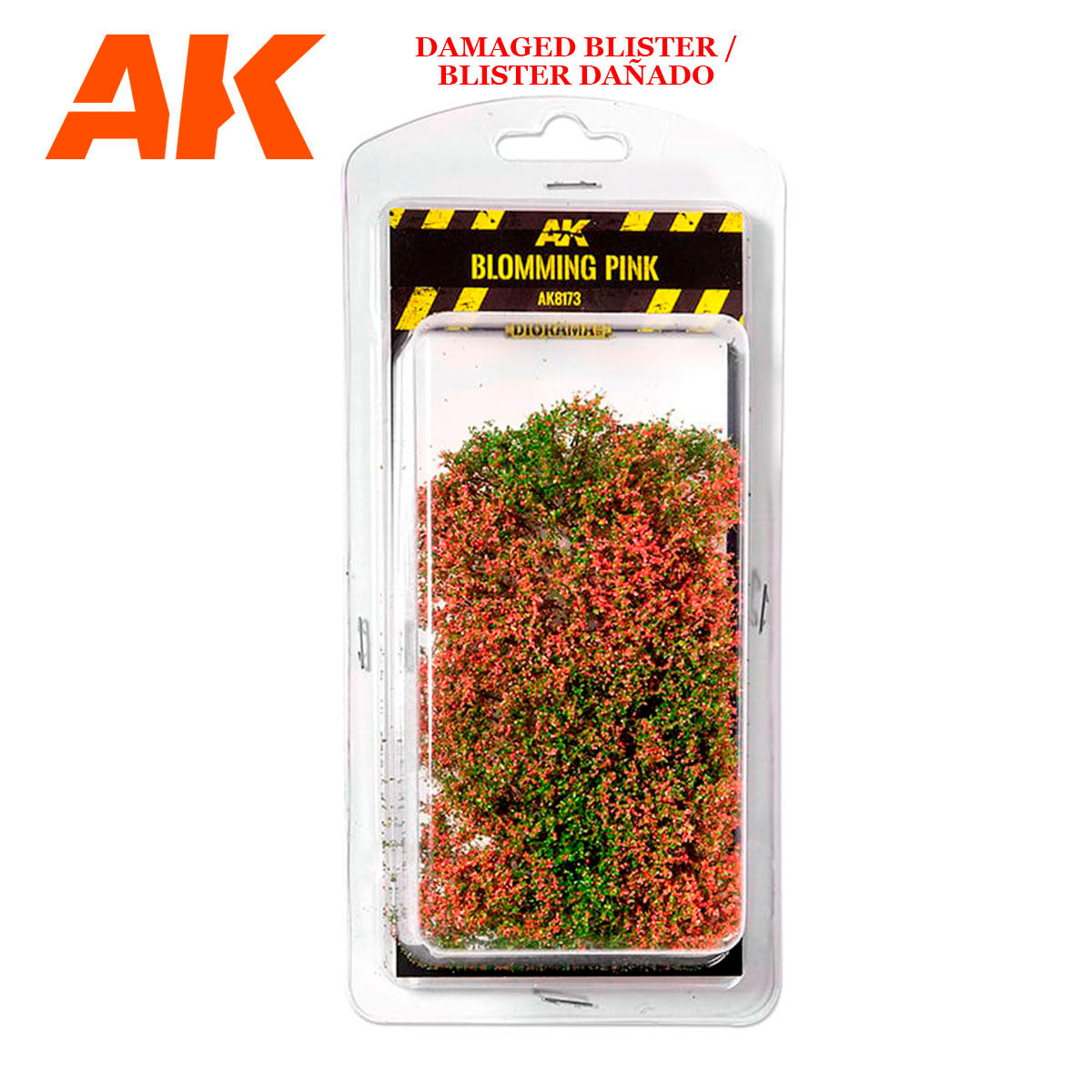 BLOMMING PINK SHRUBBERIES 1:35 / 75MM / 90MM (DAMAGED BLISTER / BLISTER DAÑADO)