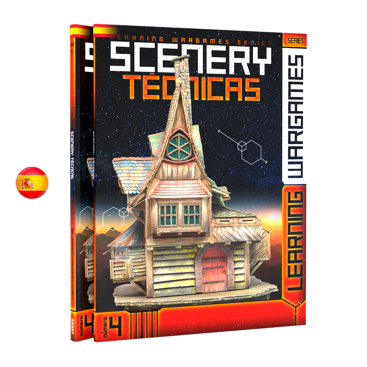 AK LEARNING WARGAMES SERIES 4: SCENERY TECHNIQUES (ESPAÑOL)