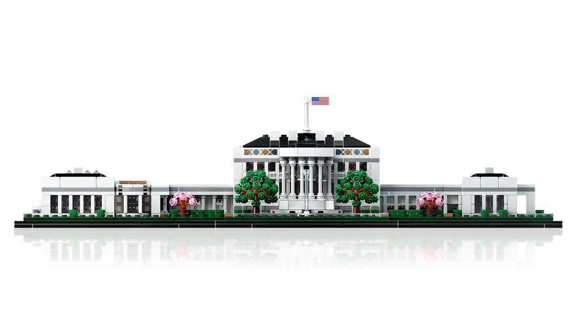 LEGO Â® Architecture White House with White House Gift Shop, Est. 1946 Gold  Seal on Box