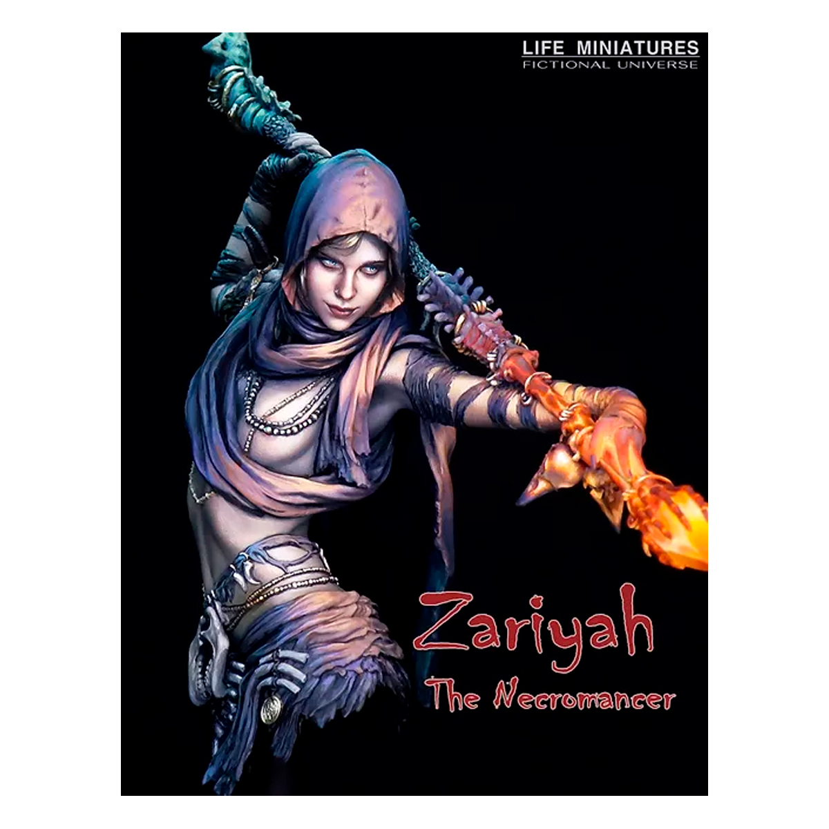 Life Miniatures – ‘Zariyah’ The Necromancer 1/12