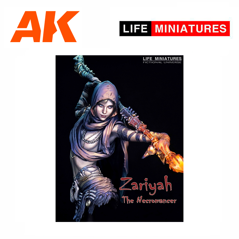 Life Miniatures – ‘Zariyah’ The Necromancer 1/12