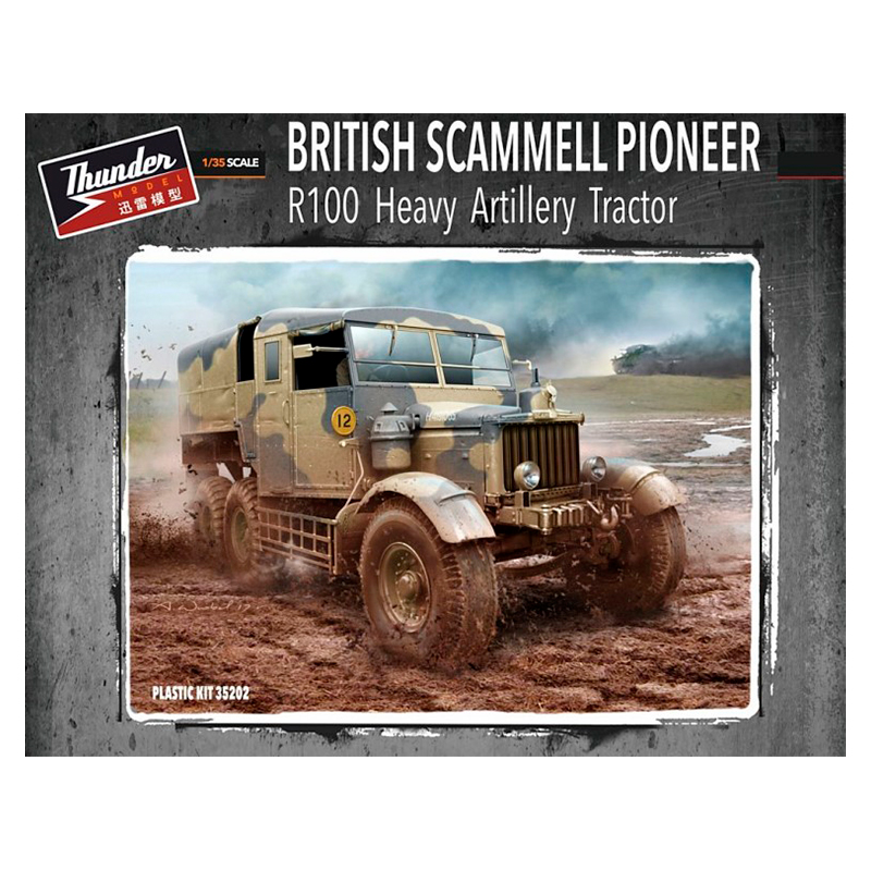 Thunder Model – 1/35 Scammel Pioneer R100 Artillery tractor