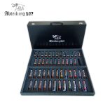 ABT1000 OILS ABTEILUNG LUXURY WOODEN BRIEFCASE 49 COLORS (LIMITED EDITION)