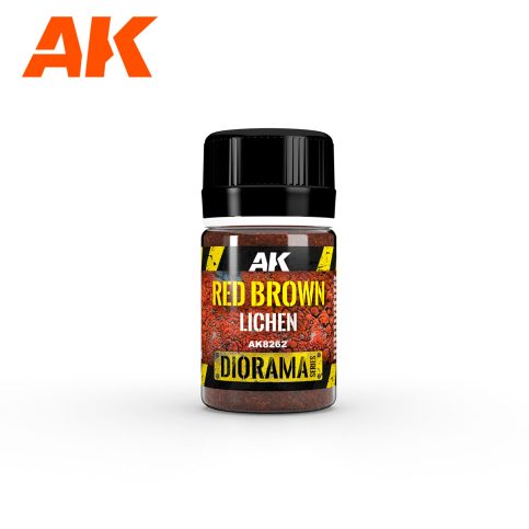 AK8262 RED BROWN LICHEN