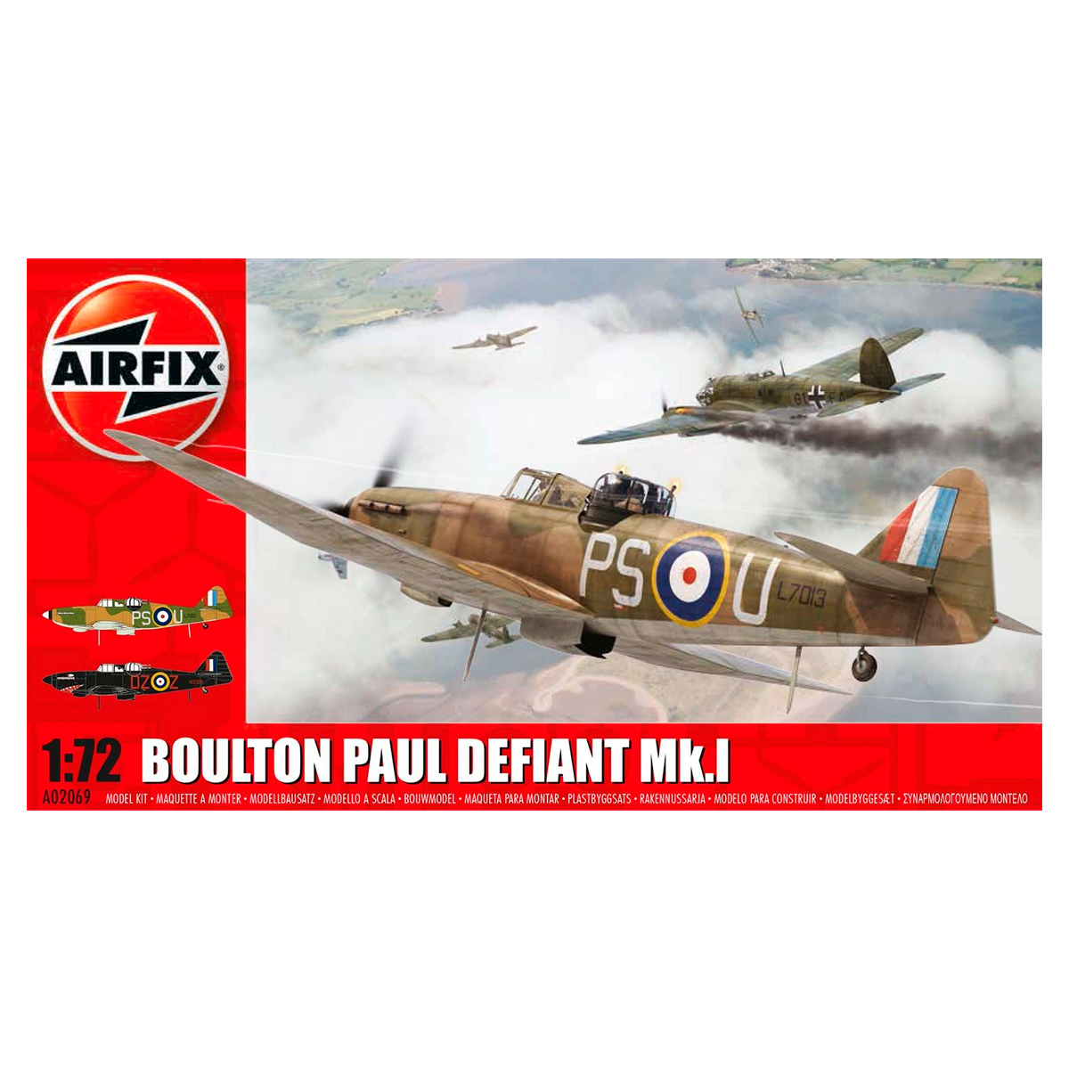 Boulton Paul Defiant Mk.I 1/72