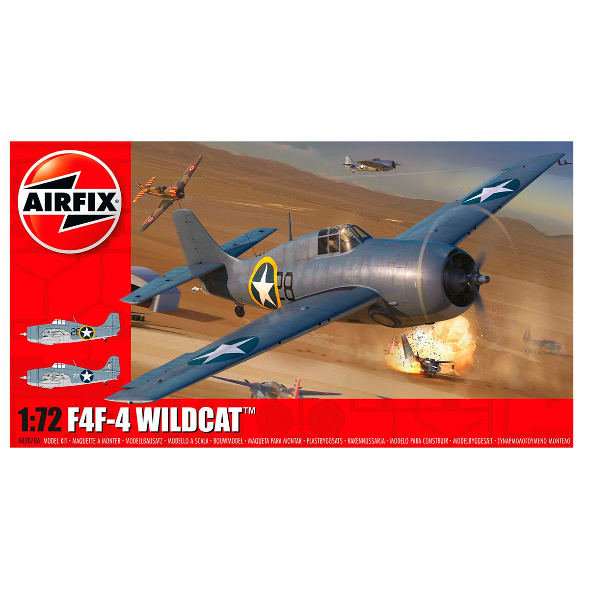 Grumman F4F-4 Wildcat 1/72