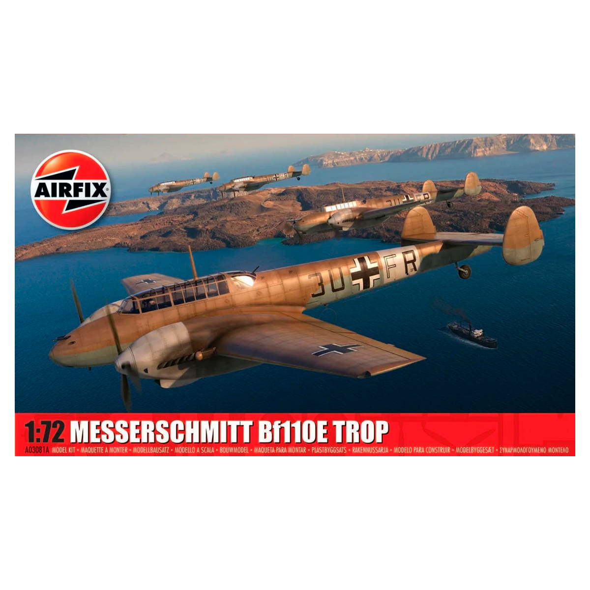 Messerschmitt Bf110E/E-2 TROP 1/72