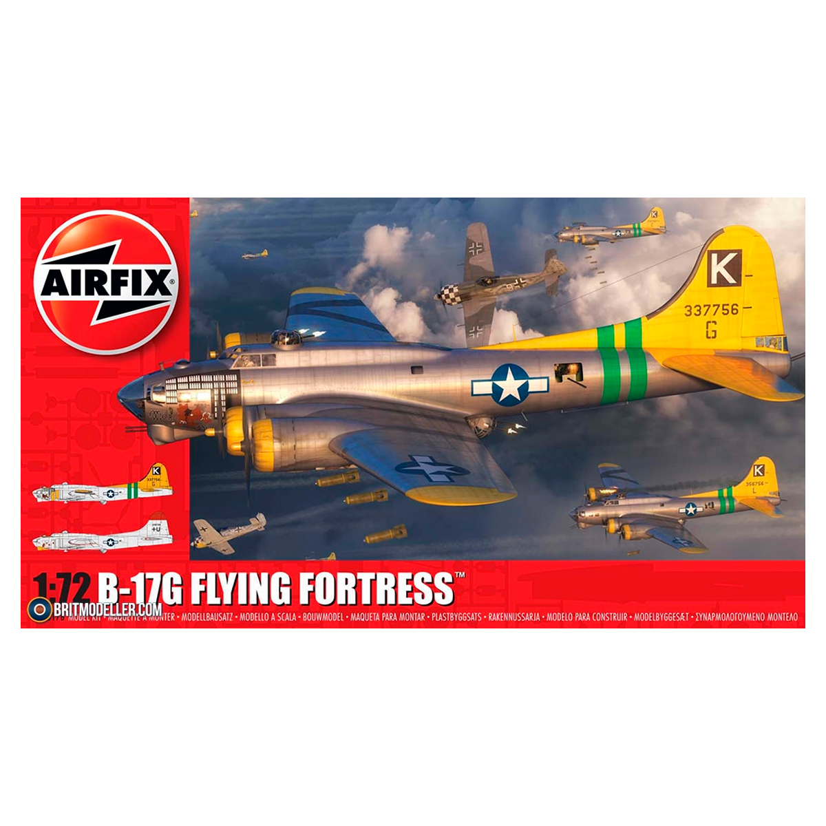 Boeing B17G Flying Fortress 1/72