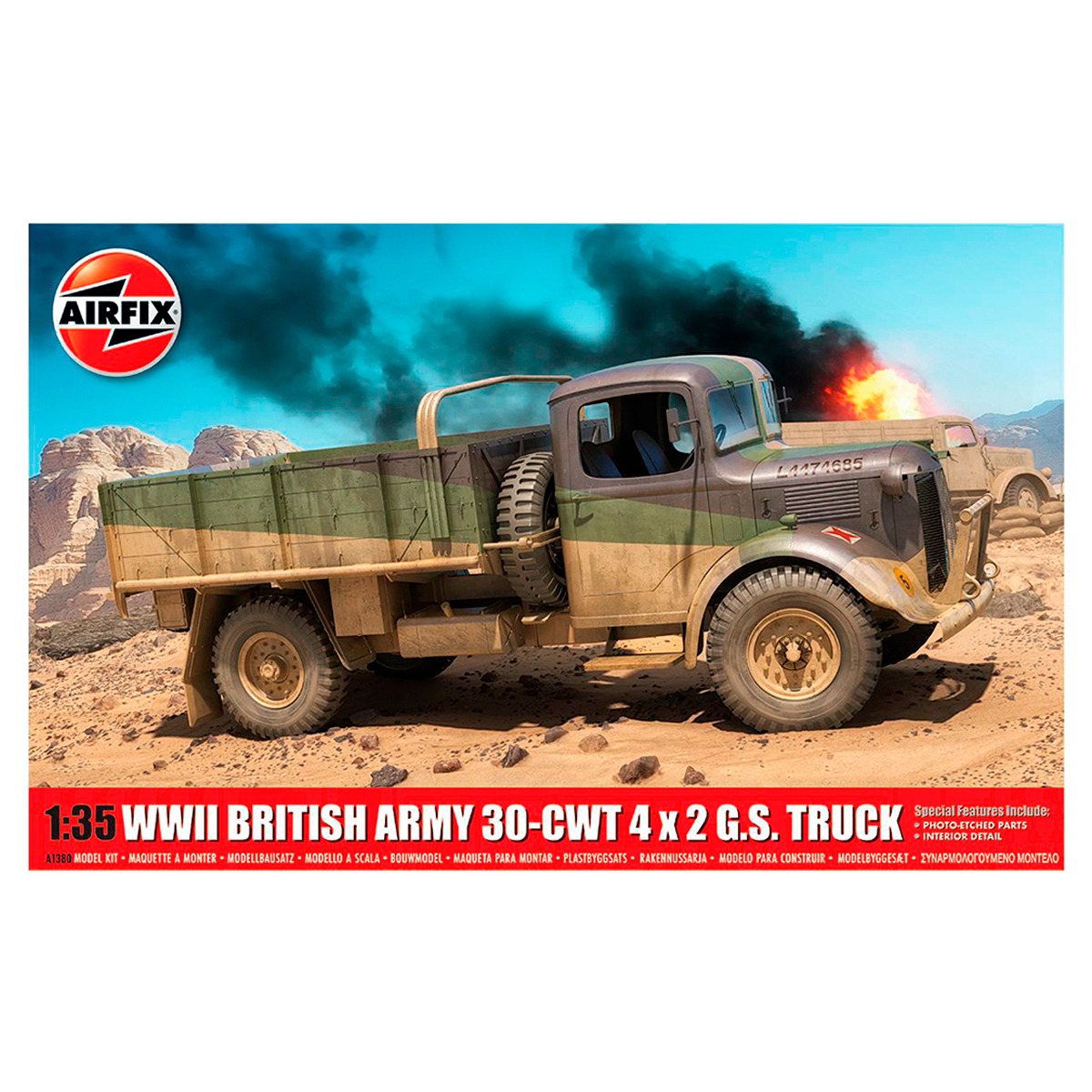 WWII British Army 30-cwt 4×2 GS Truck 1/35