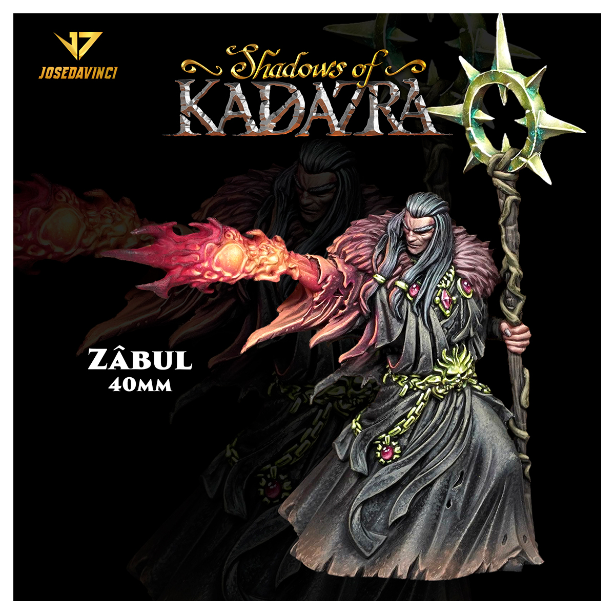 Shadows Of Kadazra – Zâbul 40mm by Josedavinci