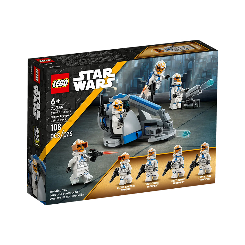 LEGO® 332nd Ahsoka’s Clone Trooper™ Battle Pack – Pack de Combate: Soldados Clon de la 332 de Ahsoka