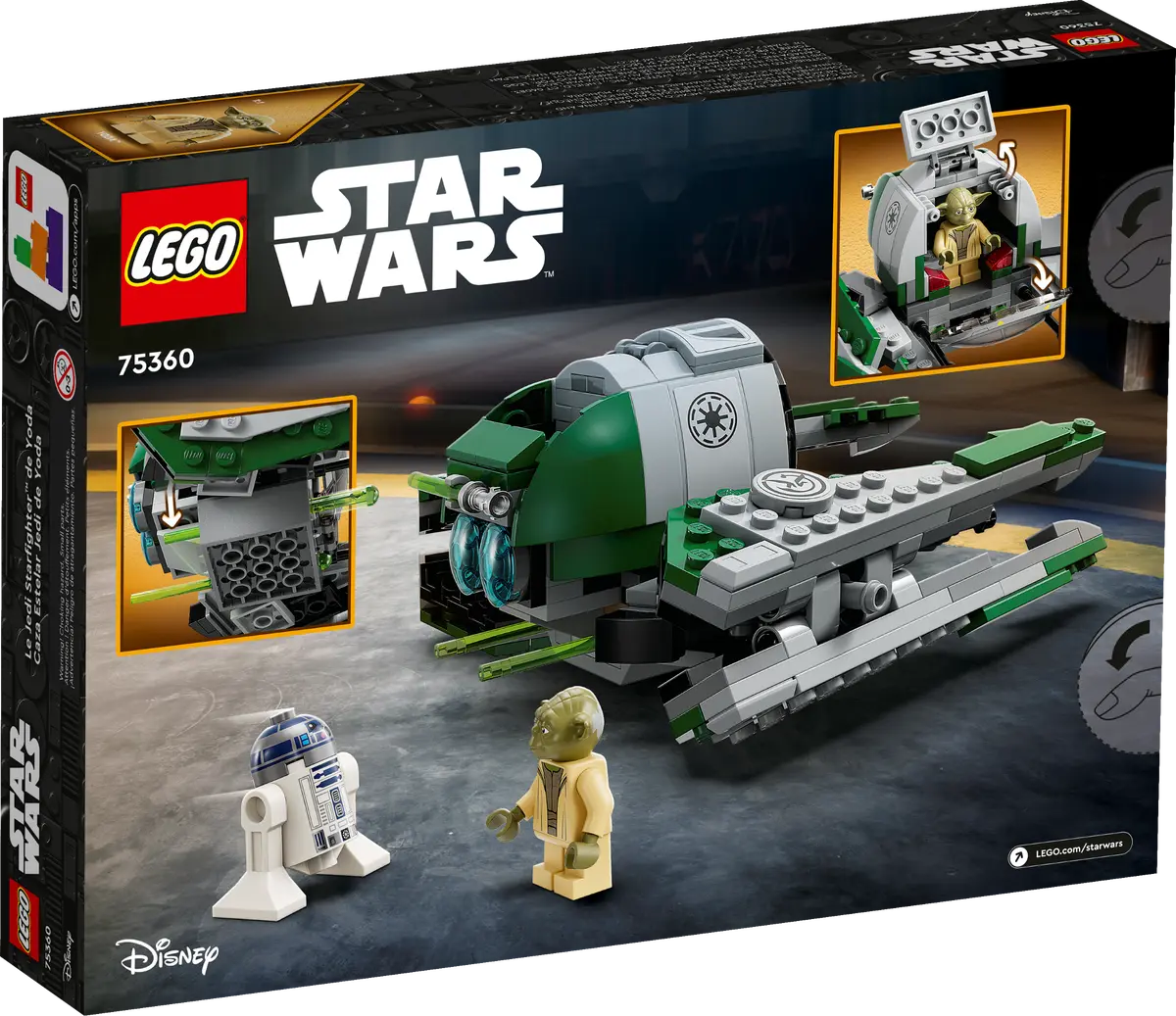 Buy LEGO Yoda s Jedi Starfighter Caza Estelar Jedi de Yoda