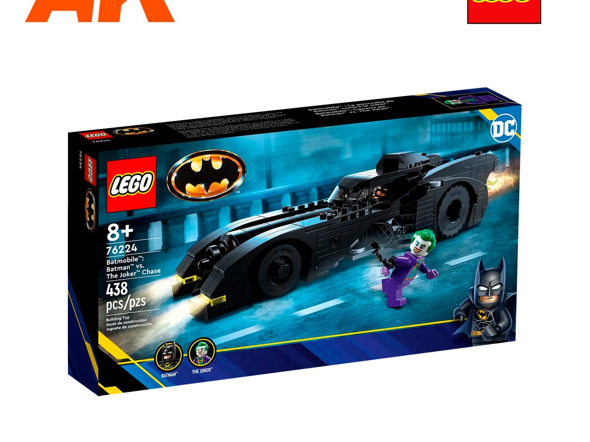 LEGO 76224 Batman 1989 Batmobile Batman vs. The Joker Chase