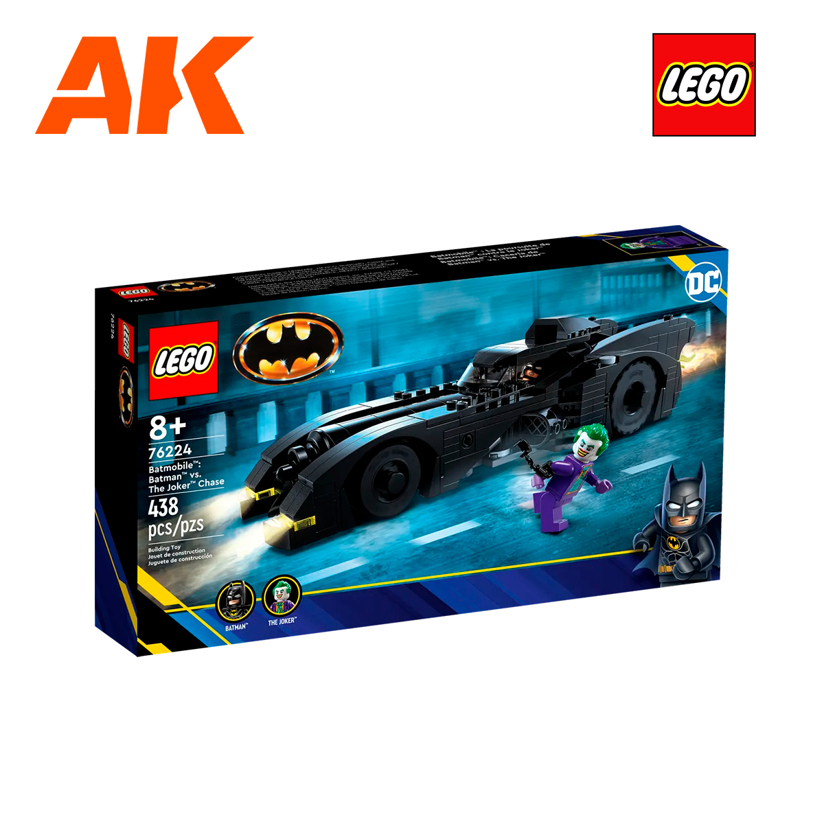LEGO DC Super Heroes Minifigure - Batman - no cape - Extra Extra Bricks