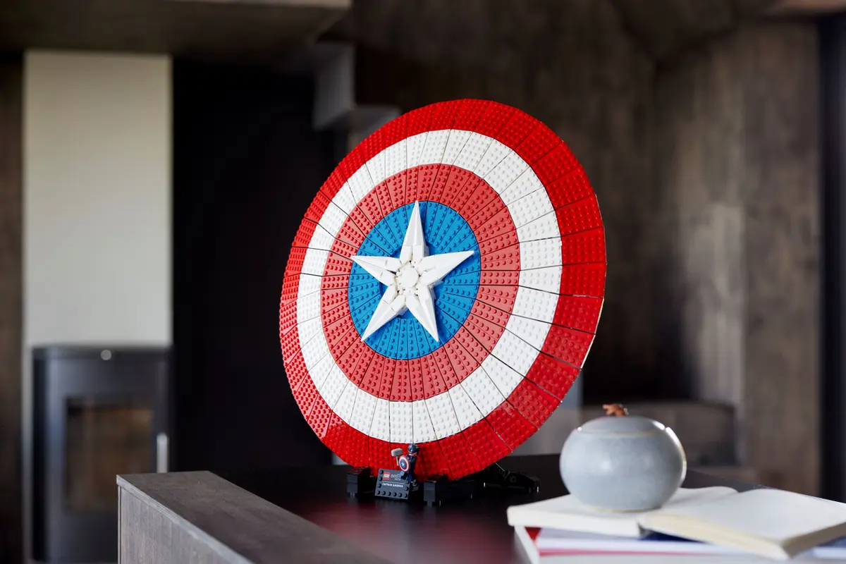 Marvel Lampe Captain America Box 15cm
