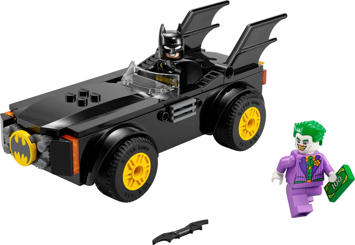 Vehículo De Juguete DC COMICS Batman Batwing Con 2 Figuras