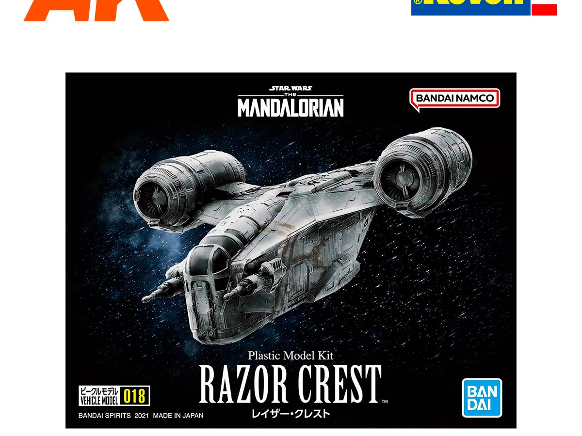 Razor crest best sale plastic model