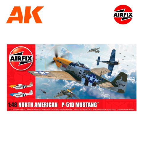 AIRFA05138 North American P51-D Mustang (Filletless Tails)