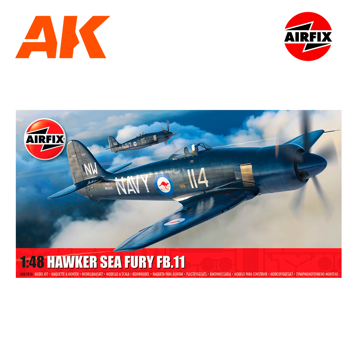 Hawker Sea Fury FB.II 1/48