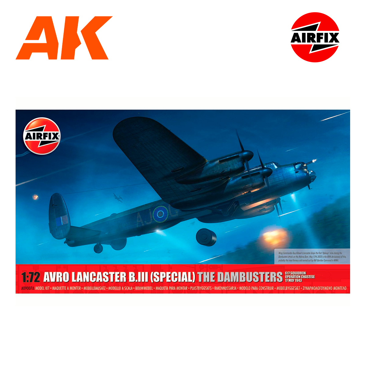 Avro Lancaster B.III (SPECIAL) ‘THE DAMBUSTERS’ 1/72