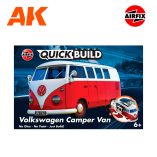 AIRFJ6017 QUICKBUILD VW Camper Van red