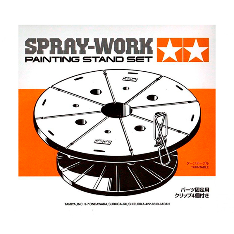 Spray-Work Painting Stand Set – Juego de soporte para pintura en aerosol