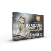 AK11778 us airborne division d-day wargame starter set pack colors 3gen figure