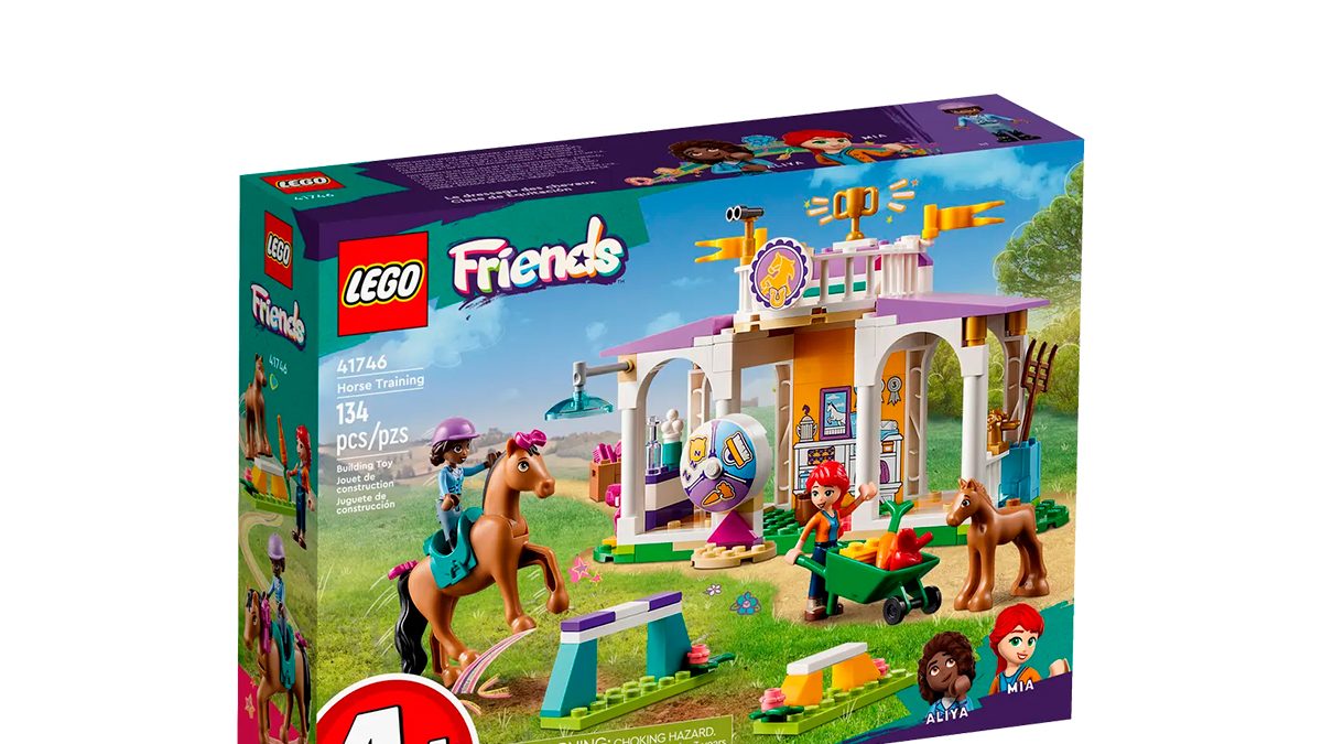 Kit Lego Lego Friends 41746 Clase De Equitación 134 Piezas